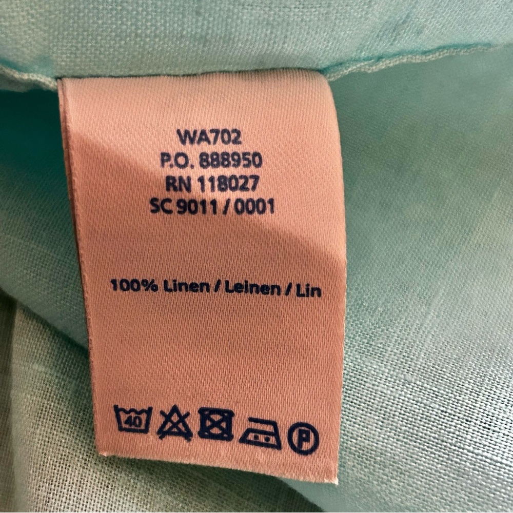 Boden Linen Long Sleeve Button Down Shirt - Picture 5 of 8